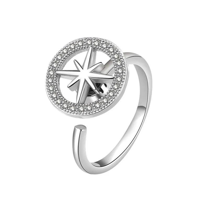 North Star Spinning Ring