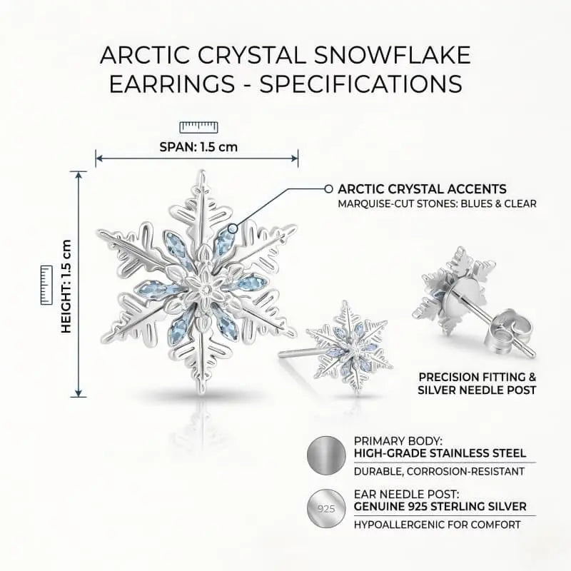 Frost Flower Earrings