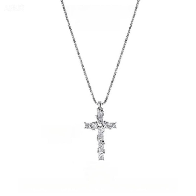 The Thorny Cross: A Fusion of Thorns and Elegance