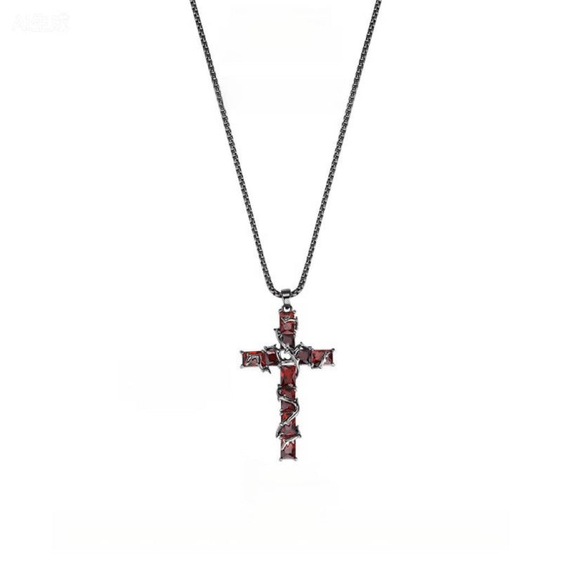 The Thorny Cross: A Fusion of Thorns and Elegance