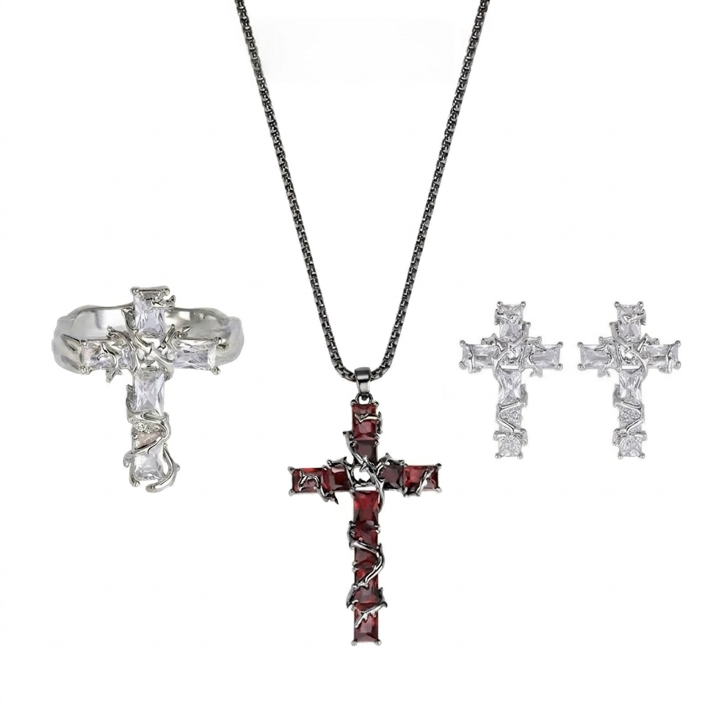 The Thorny Cross Set: A Fusion of Thorns and Elegance