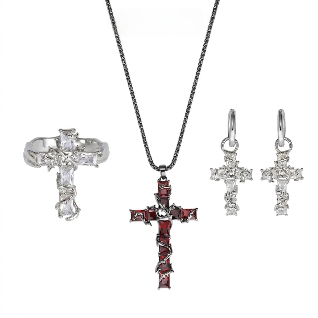The Thorny Cross Set: A Fusion of Thorns and Elegance