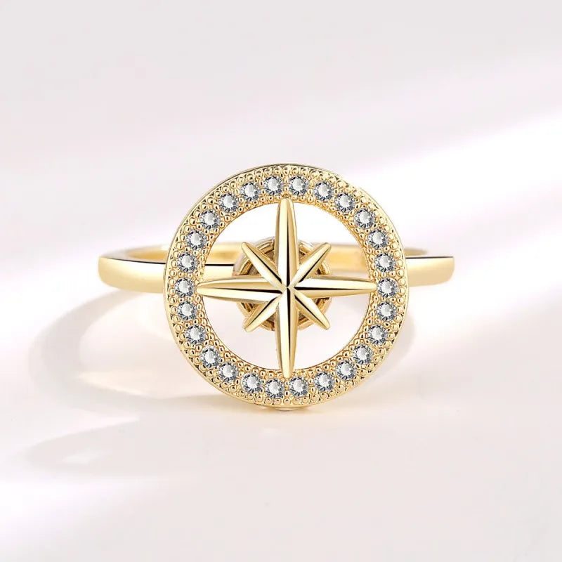 North Star Spinning Ring