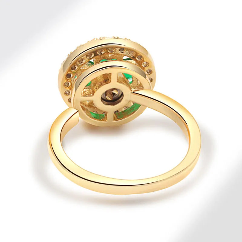 Lucky Clover Anxiety Spinner Ring