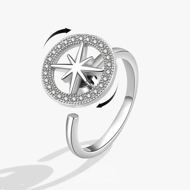 North Star Spinning Ring