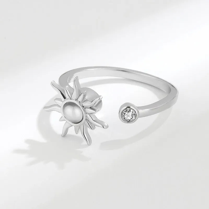 Sun Cat’s Eye Fidget Ring