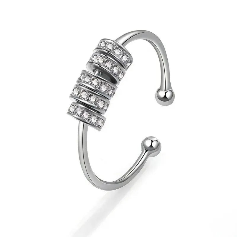 Minimalist Kinetic Fidget Ring