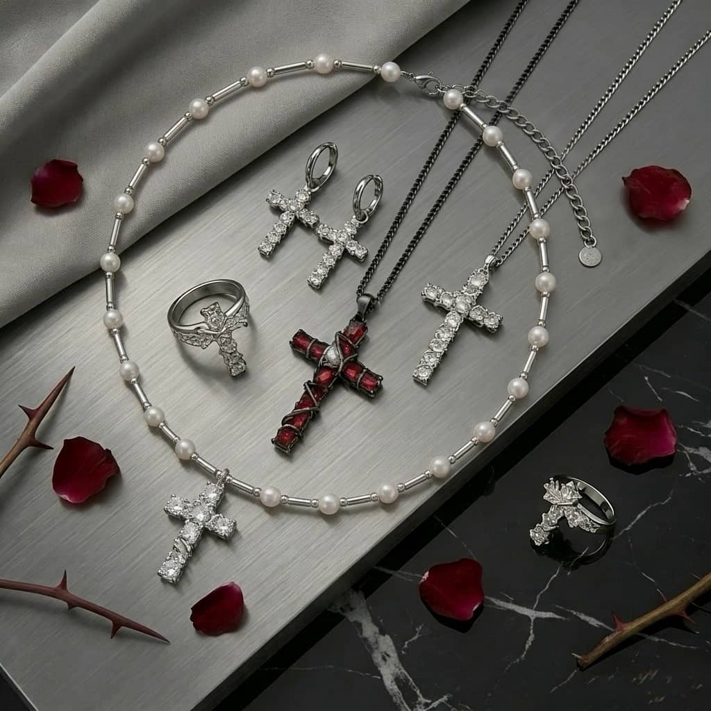 The Thorny Cross Set: A Fusion of Thorns and Elegance