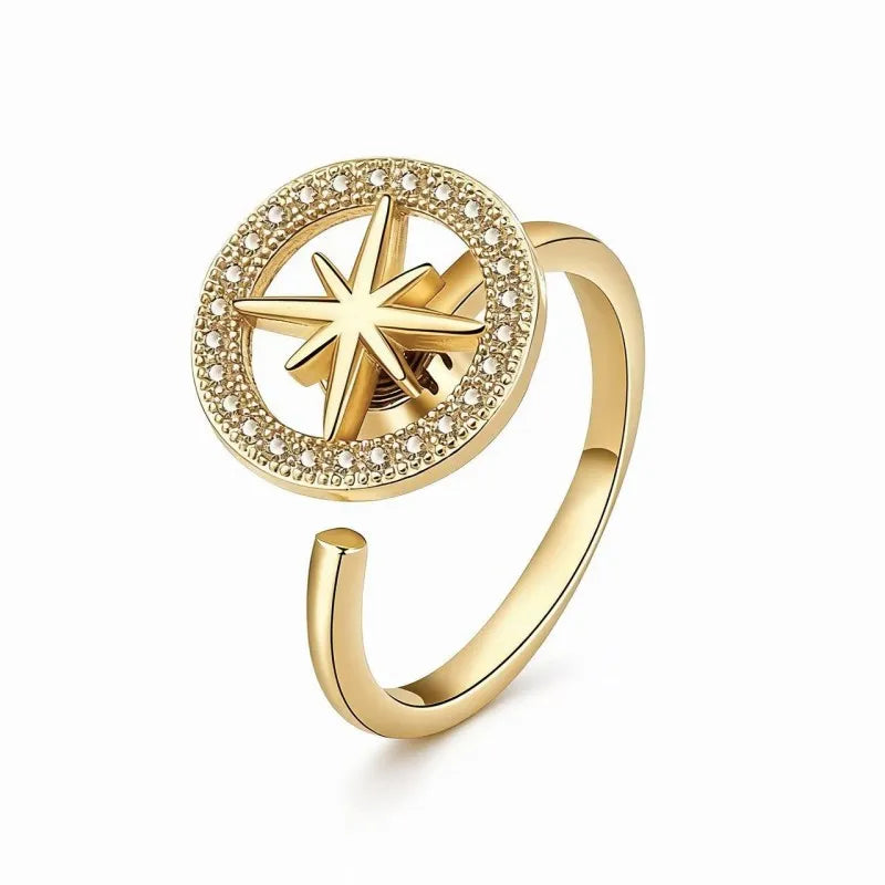 North Star Spinning Ring